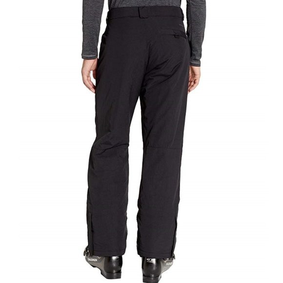 NWT White Sierra Mens Toboggan Insulated Snow Pants M 32" Inseam Black $60 N57 - Picture 2 of 3